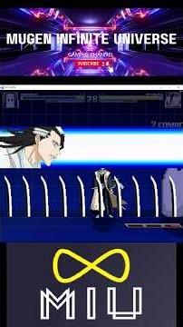 Mugen Infinite Universe 229 CHARS + Byakuya