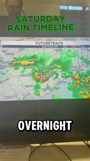 Memorial Day weekend rain timeline