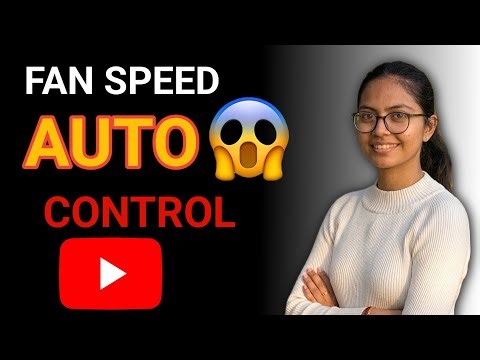 This Fan Adjusts Speed Automatically 😱 | Smart Fan Project