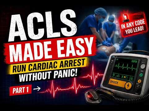 ACLS Algorithm Explained for Real Life | Fast & Clear