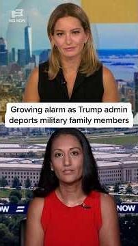 Growing alarm as Trump admin deports military family members