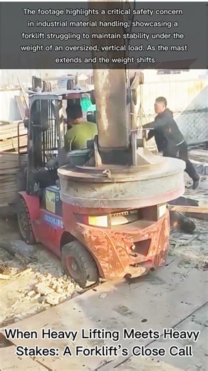 When Heavy Lifting Meets Heavy Stakes: A Forklift’s Close Call