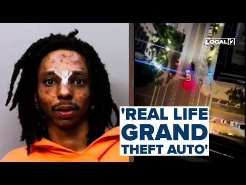 Stolen Ferrari crashes, sparking explosion in 'real life Grand Theft Auto' incident