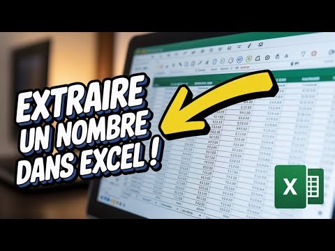 🔢🖥️ Excel : Extraire un nombre d’une chaîne de caractères facilement !