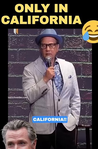 Rob Schneider is in his rennaissance He has been touring and getting funnier funnier over the last few yearsHis wit is sharp and cutting, observational skills honed to a fine point@RobSchneider explains the idiocy of California in 37 seconds https://t.co/GUazHyGKEE