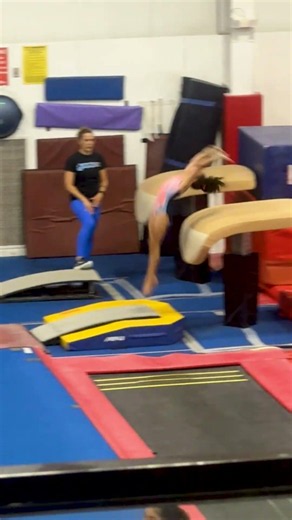Yurchenko Back Tuck — Landing on the MAT