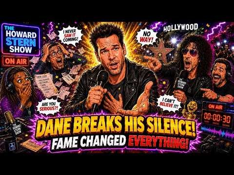 Dane Cook Reveals The Dark Truth Behind Fame & Betrayal | The Howard Stern Show
