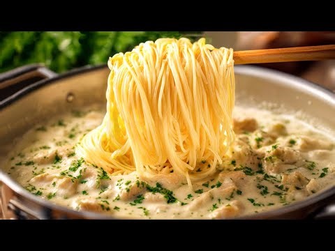 Incredibly delicious spaghetti in 15 minutes! The most delicious dinner you have ever eaten!