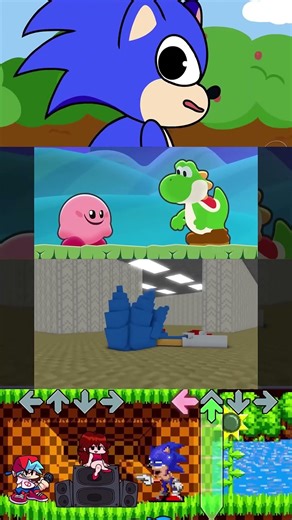 Sonic's FNF Mod: Oh Uhm vs. Minecraft Showdown - Play Friday Night Funkin'! #sonic #minecraft #fn...