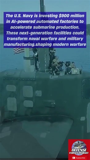AI will build submarines for the US Navy #shorts