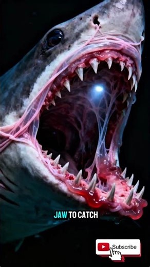 The Shark That Shoots Its Mouth 🦷