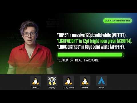 Top 5 Lightweight Linux Distros for INSANE Performance on Old PCs (2026 Tested)