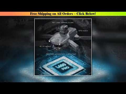 L600 PRO GPS Drone Professional 4K HD Dual Camera 360 Obstacle Avoidance Brushless Motor 5G WIFI