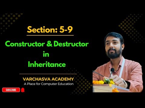 Constructor & Destructor in Inheritance | C++ Explained with Order & Examples | Beginner to Advanced
