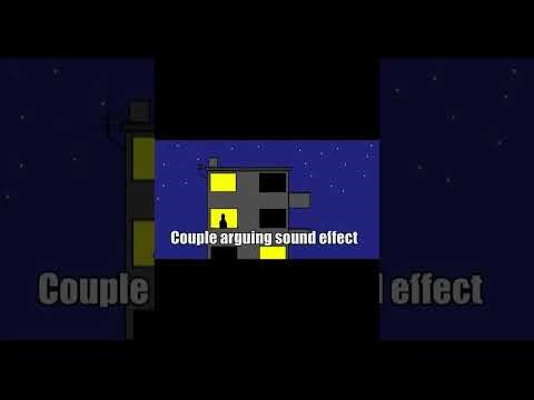 Couple arguing sound effect