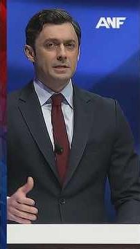 Jon Ossoff gives opening statement in US Senate debate