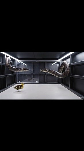Glossy black reticulated python explodes into action inside modern USA rack setup | intense precision strike moment Warning [Warning: Live Feeding Video] This content shows animals feeding naturally as part of nature. No harm, no encouragement of violence. Educational wildlife content. #reticulatedpython #blackpython #pythonfeeding #snakevsduck #usareptilefeed #reptilereels #predatoraction #wildlifemoment #naturecapture | Frog Feeding