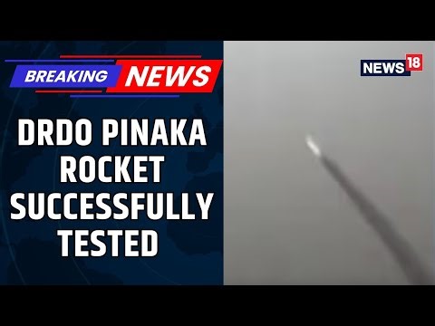 DRDO’s New Pinaka Rocket Hits 120-km Target In First-Ever Flight Test | DRDO News | News18