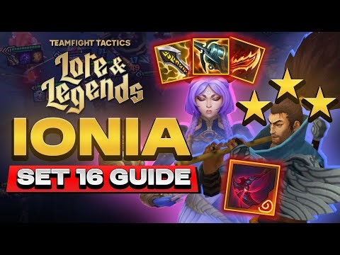 How to Play IONIA in Set 16 TFT | Reroll & Fast 8/Fast 9 Variation Guide