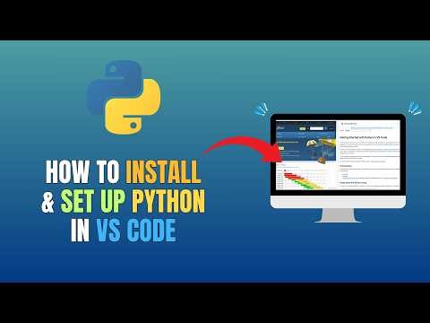 HOW TO INSTALL & SET UP PYTHON IN VS CODE (UPDATE 2026)