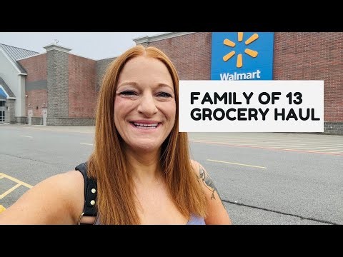 FAMILY OF 13 GROCERY HAUL!