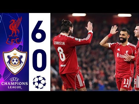 Liverpool vs Qarabag 6-0 | All Goals & Highlights | Champions League 2026