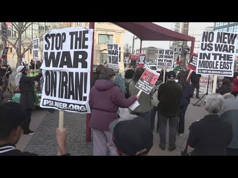 'That's the right thing to do': Cleveland rally calls for end to Iran war