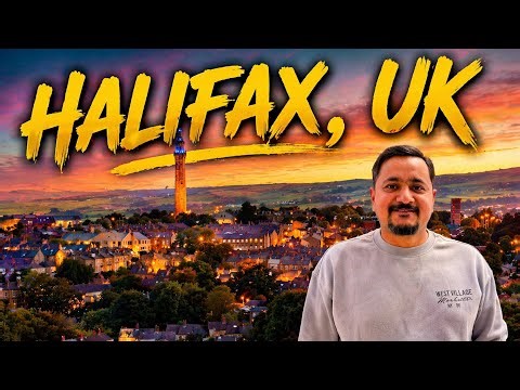 Exploring Halifax | UK hills Town | UK town exploring 
