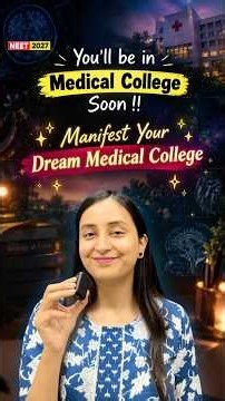 From manifestation to selection—let’s clear NEET together! 🚀👩‍⚕️@biologyatease #manifest #neet #yt