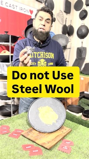 Pan Scraper for Cast Iron and Multi Uses. #kruciblekitchen #mrcastironpk #castiron #pan