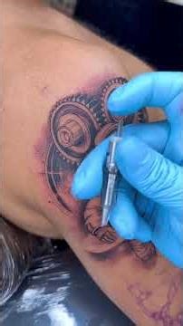 Astronaut Tattoo Without Color? (Part 1) | Black & Gray Base