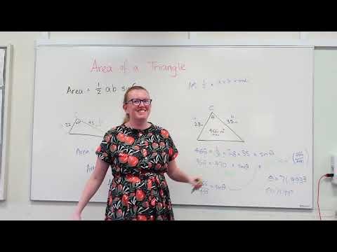 Area of a Triangle (Trigonometry)