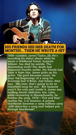 HIS FRIENDS HID HER DEATH FOR MONTHS… THEN HE WROTE A HIT