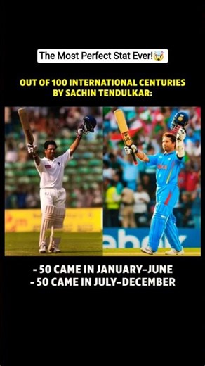 Sachin Tendulkar’s Impossible 50-50 Record!🤯 #sachintendulkar