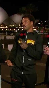 Spence is NOT shaking your hand.