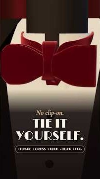 How to Tie a Bow Tie in 5 Easy Steps (Lyric Version)