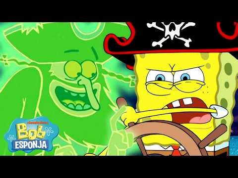 ¡Bob Esponja navega por los mares durante 60 minutos! 🌊 | Bob Esponja en Español