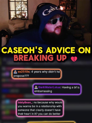Caseoh the Love Doctor Offers Breakup Advice