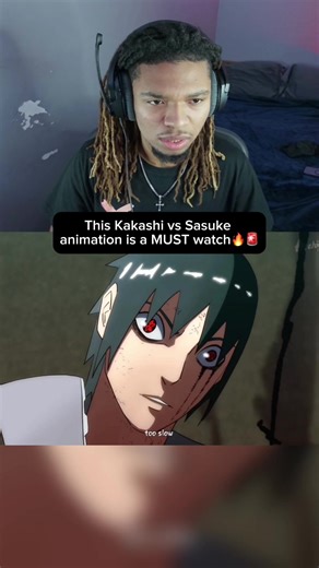 Kakashi vs Sasuke Animation Review