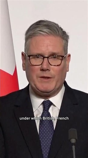 Starmer announces plan to send troops to Ukraine after ceasefire