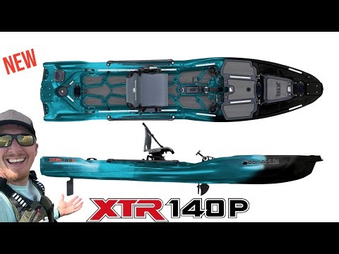 New Bonafide XTR140p Pedal Fishing Kayak BIGGER than XTR130?