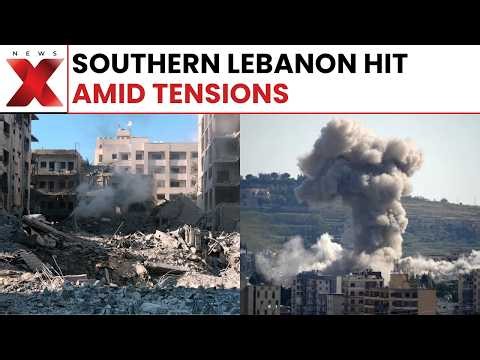 Smoke Rises Over Southern Lebanon After Israeli Strikes Amid Rising Tensions | World News | NewsX