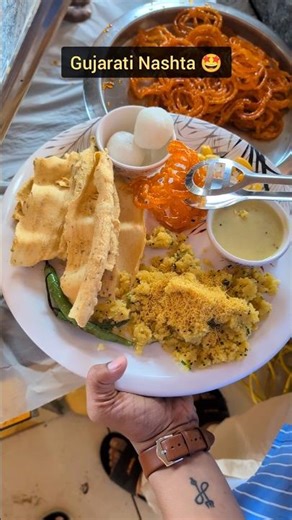 Rajasthani Shaadi Gujarati Nashta 🤤🤯