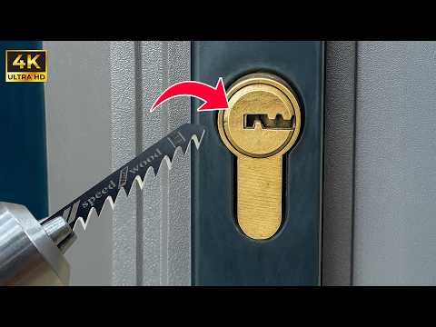 😱Emergency Opening Of Doors Without A Key!! The Fastest Way Without Calling A Locksmith