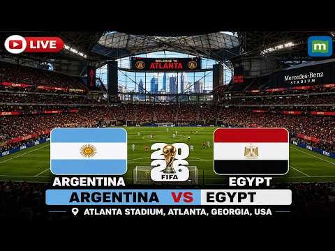 🔴 Argentina vs Egypt LIVE | FIFA World Cup 2026 Round of 16 | Lionel Messi vs Mohamed Salah LIVE