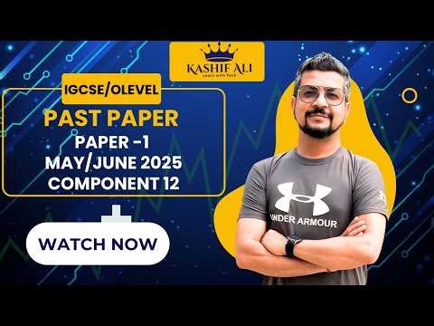 Computer Science (2210) | Paper 1 | 2210/12 | May/June 2025 | Step by step solution | Sir Kashif Ali
