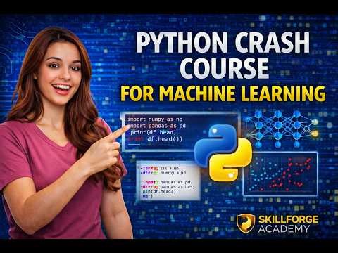 Python Crash Course for Machine Learning (Beginner to Pro) #machinelearning