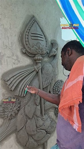 Peravurani Vel Mayil Art | Arun Sirpi #muralproject #elevation #architecture #design #art