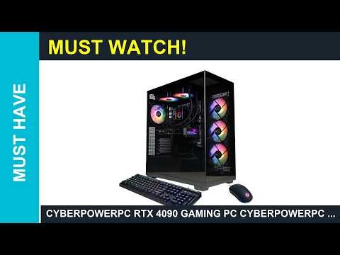 CyberPowerPC RTX 4090 gaming PC CyberPowerPC Gamer Xtreme Gaming PC AMD Ryzen 9 Guide
