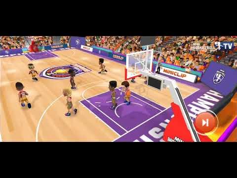 UNSTOPPABLE TEAM?! Mini Basketball Gameplay Full Match Highlights! 🔥9